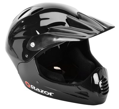 Razor Full Face Helmet Gloss Black