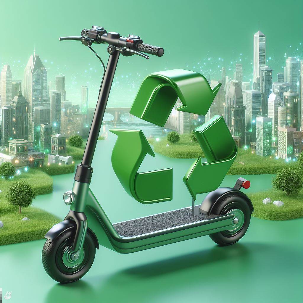 Recycling E-Scooter