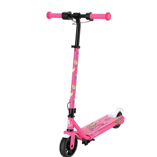 GYROOR MINIONS H30 Max Kids Electric Scooter With Bluetooth Music Speaker | Pink