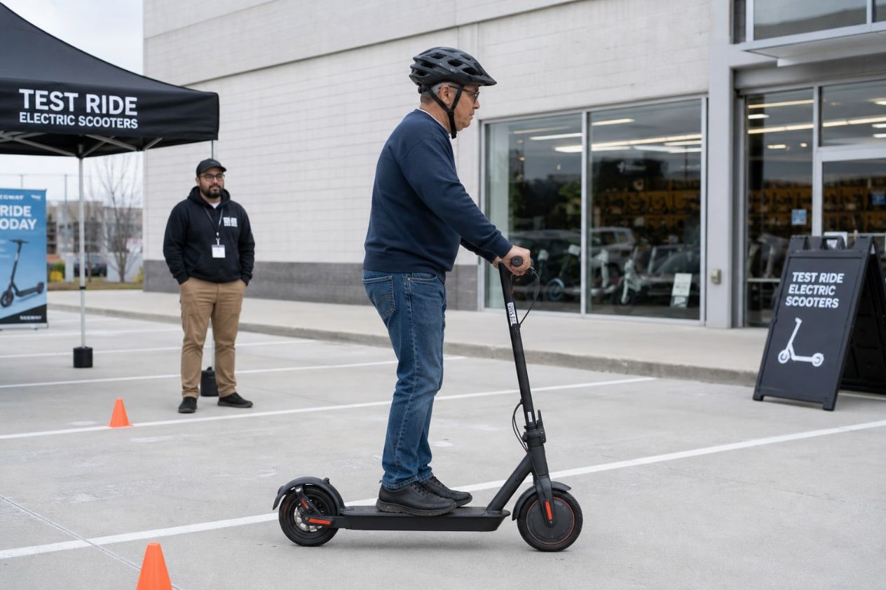 e-scooter-test-ride