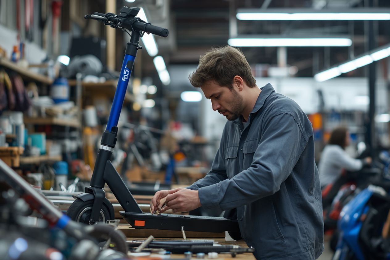 fixing-e-scooter-battery